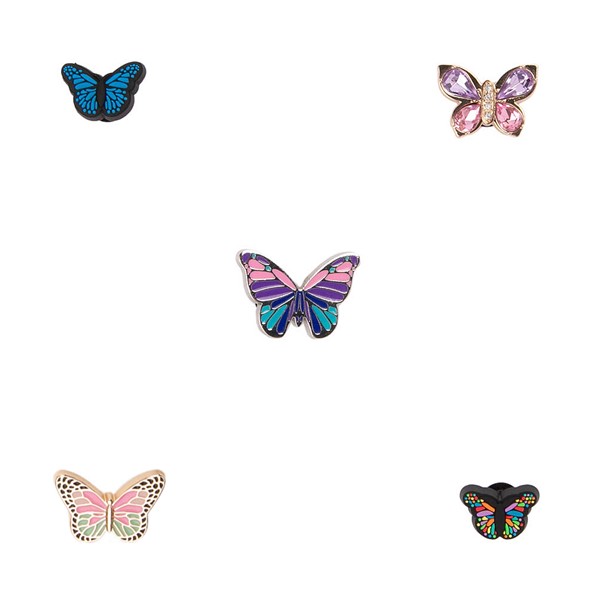 Crocs Jibbitz&trade Butterfly Shoe Charms 5 Pack - Multicolor