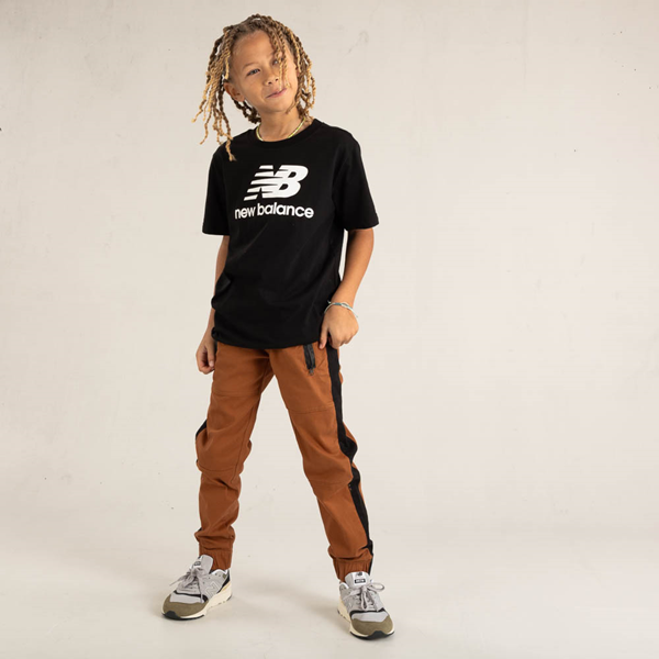 New Balance Logo Tee - Little Kid / Big Kid - Black