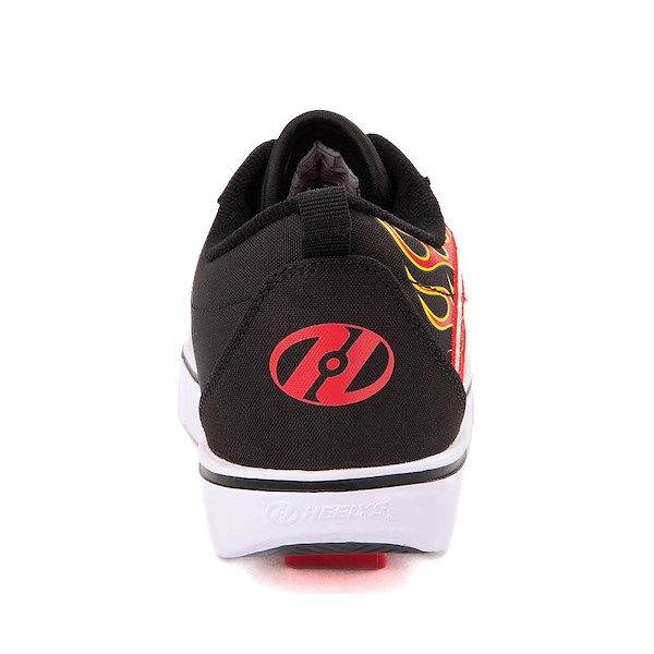 alternate view Heelys Pro 20 LG Skate Shoe - Little Kid / Big Kid - Black / FlameALT4