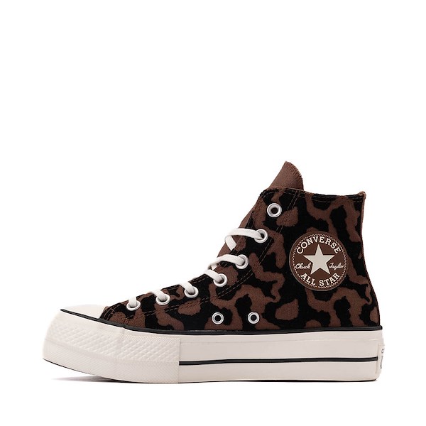 alternate view Converse Chuck Taylor All Star Lift Lavish Leopard High-Top Sneaker - Bear NapALT1