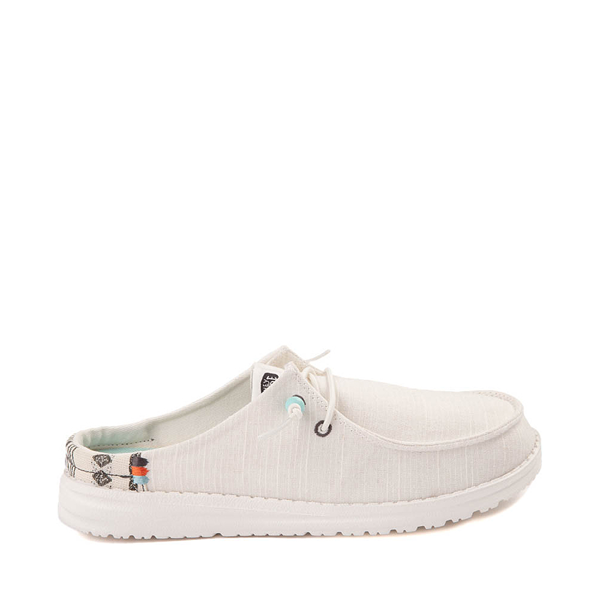 Womens HEYDUDE Wendy Slip Mule - Baja Cream