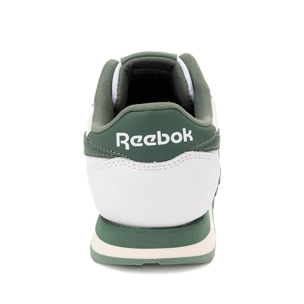 alternate view Reebok Classic Leather Athletic Shoe - Big Kid - White / GreenALT4