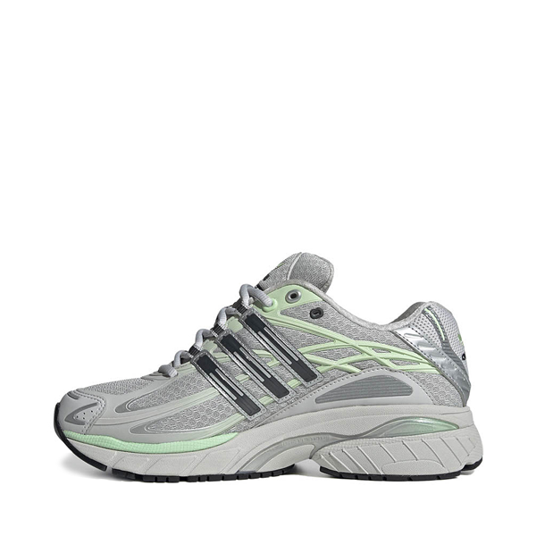 Womens adidas Adistar Cushion 3 Athletic Shoe - Grey / Carbon Semi Green Spark