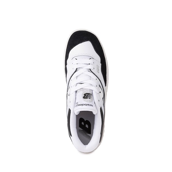 alternate view New Balance 550 Athletic Shoe - Big Kid - White / Black / RaincloudALT2