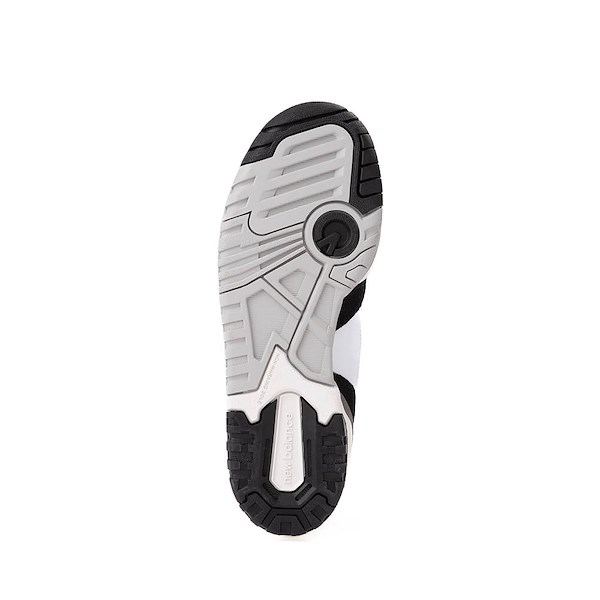 alternate view New Balance 550 Athletic Shoe - Big Kid - White / Black / RaincloudALT3