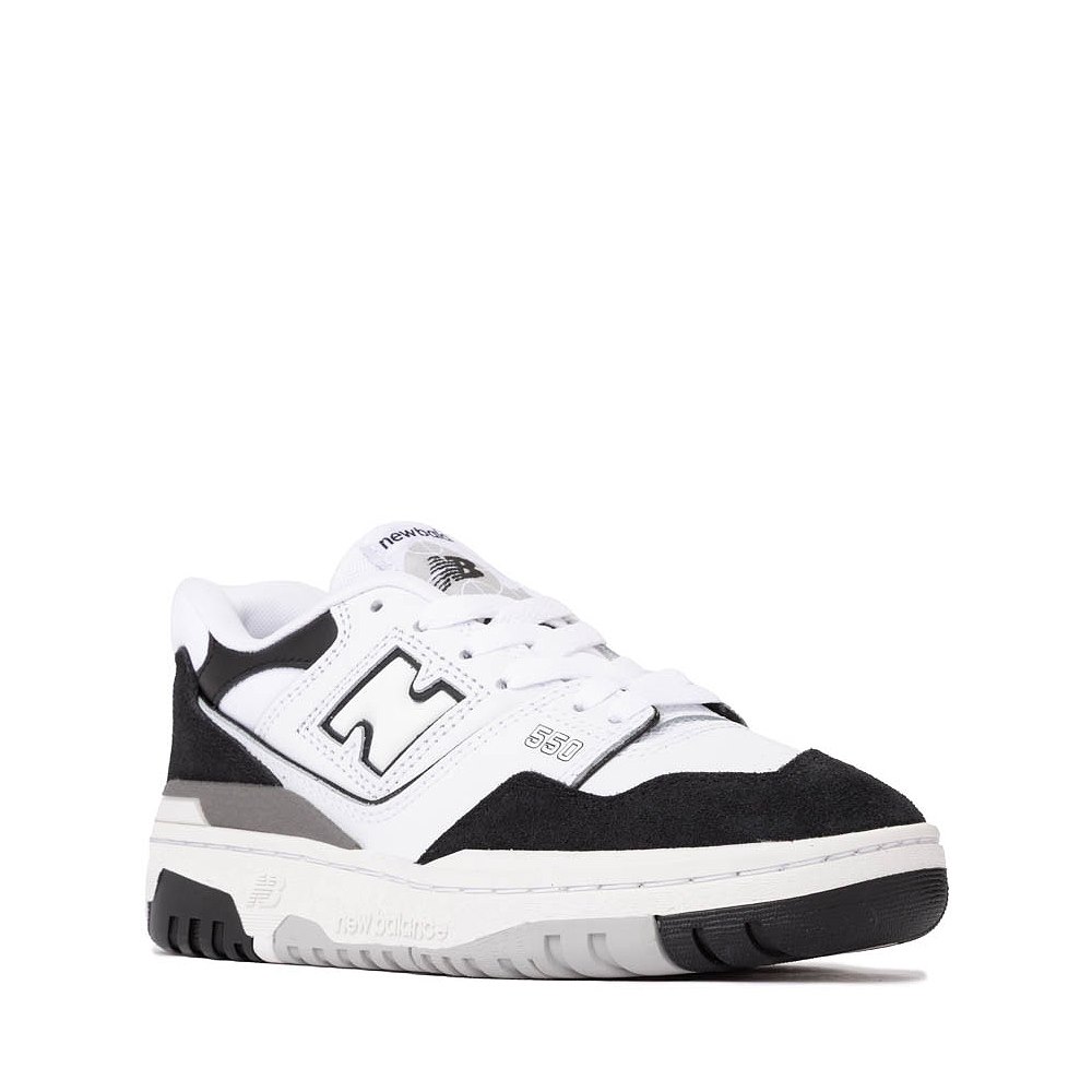 New Balance 550 Athletic Shoe - Big Kid - White / Black