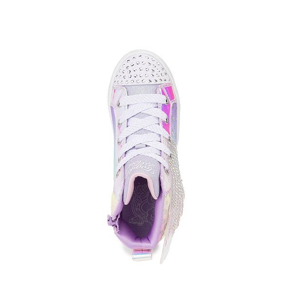 alternate view Skechers Twinkle Toes® Twi-Lites 2.0 Dreamy Wings Sneaker - Little Kid - Lavender / MulticolorALT2