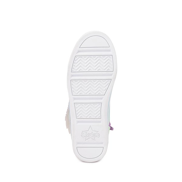 alternate view Skechers Twinkle Toes® Twi-Lites 2.0 Dreamy Wings Sneaker - Little Kid - Lavender / MulticolorALT3