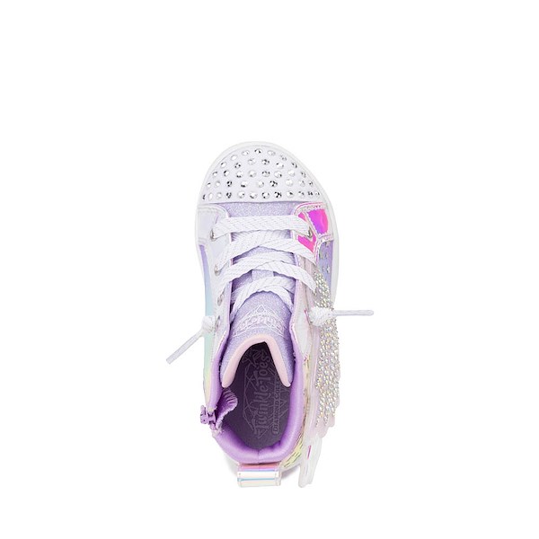 alternate view Skechers Twinkle Toes® Twi-Lites 2.0 Dreamy Wings Sneaker - Toddler - Lavender / MulticolorALT2