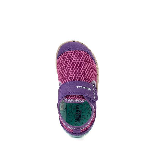 alternate view Merrell Bare Steps® H2O Sneaker - Baby / Toddler - Purple / TurquoiseALT2