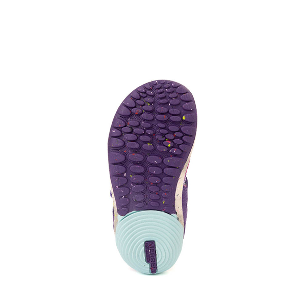 alternate view Merrell Bare Steps® H2O Sneaker - Baby / Toddler - Purple / TurquoiseALT3