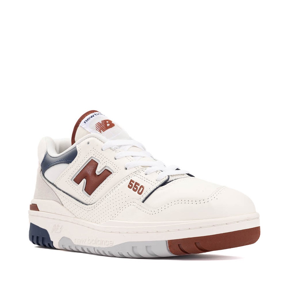 new balance 550 white navy men's shoe