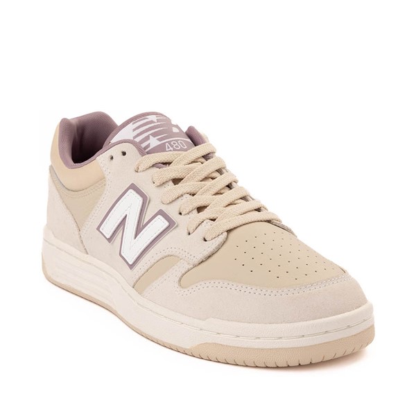 New Balance 480 Athletic Shoe White Sea Salt Sandstone Cream Size Mens 4.5 Womens 6