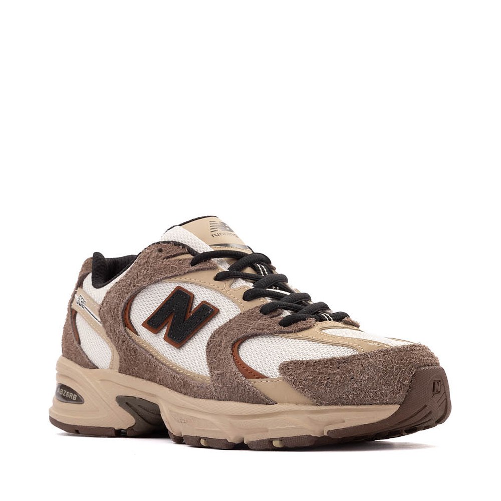 New Balance 530 Athletic Shoe Dark Mushroom Incense Linen Journeys