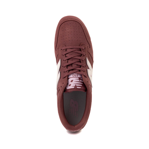 New balance 420 burgundy + navy sneaker best sale