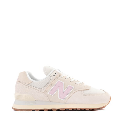 Womens New Balance 574 Athletic Shoe Linen Mid Century Pink Journeys