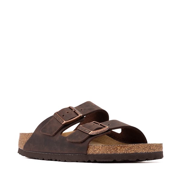 alternate view Womens Birkenstock Arizona Soft Footbed Slide Sandal - HabanaALT5