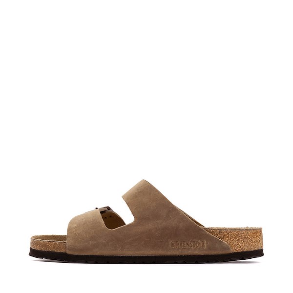 alternate view Womens Birkenstock Arizona Soft Footbed Slide Sandal - TobaccoALT1