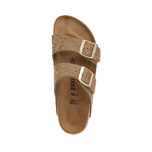 alternate view Womens Birkenstock Arizona Slide Sandal - Leo KhakiALT2