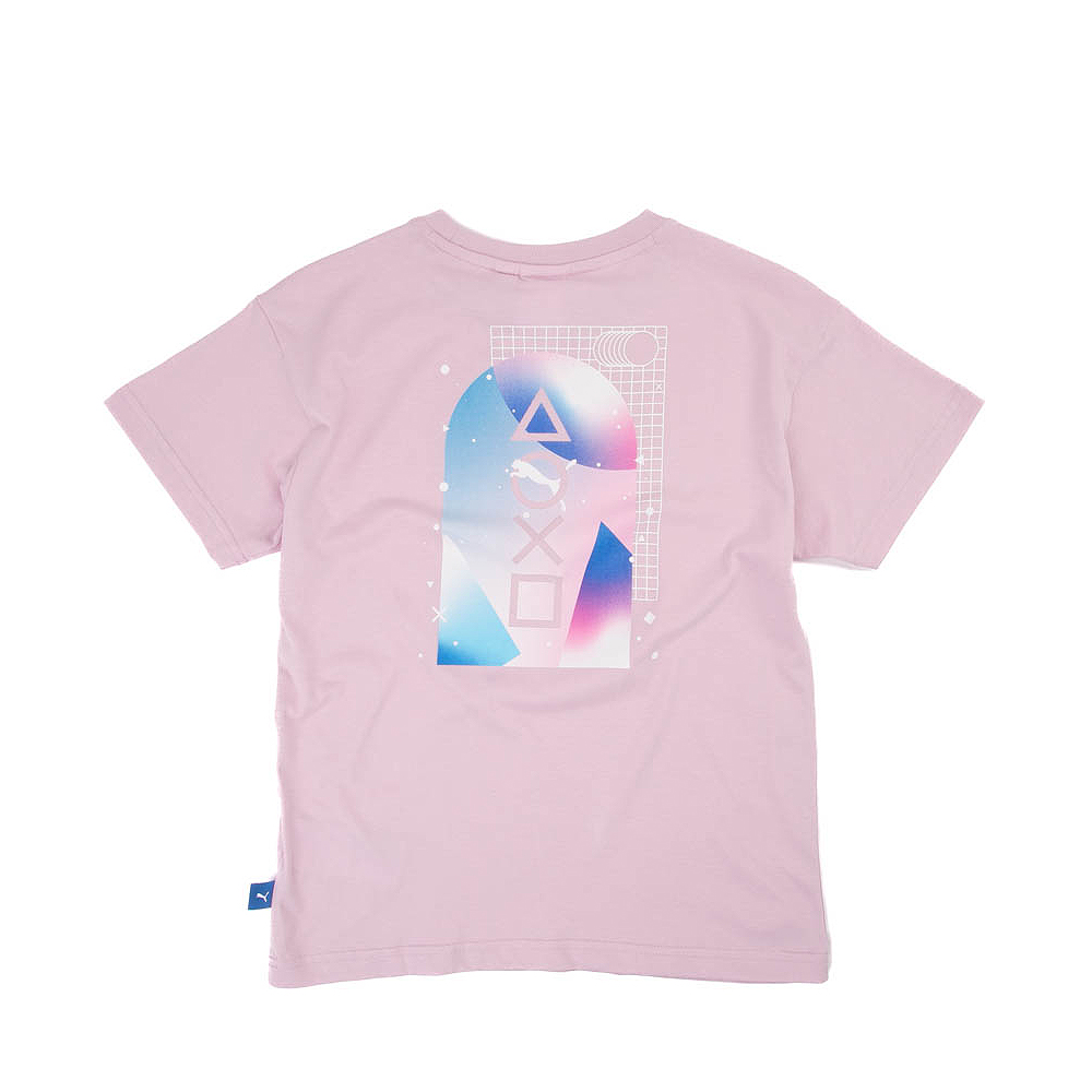 PUMA x PlayStation® Elevated Tee - Little Kid / Big Kid - Grape Mist