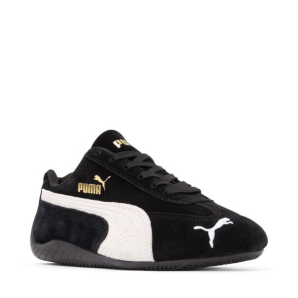 Womens PUMA Speedcat OG Athletic Shoe - Black / White