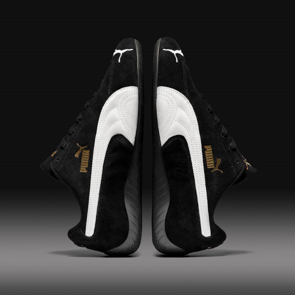 Womens PUMA Speedcat OG Athletic Shoe - Black / White