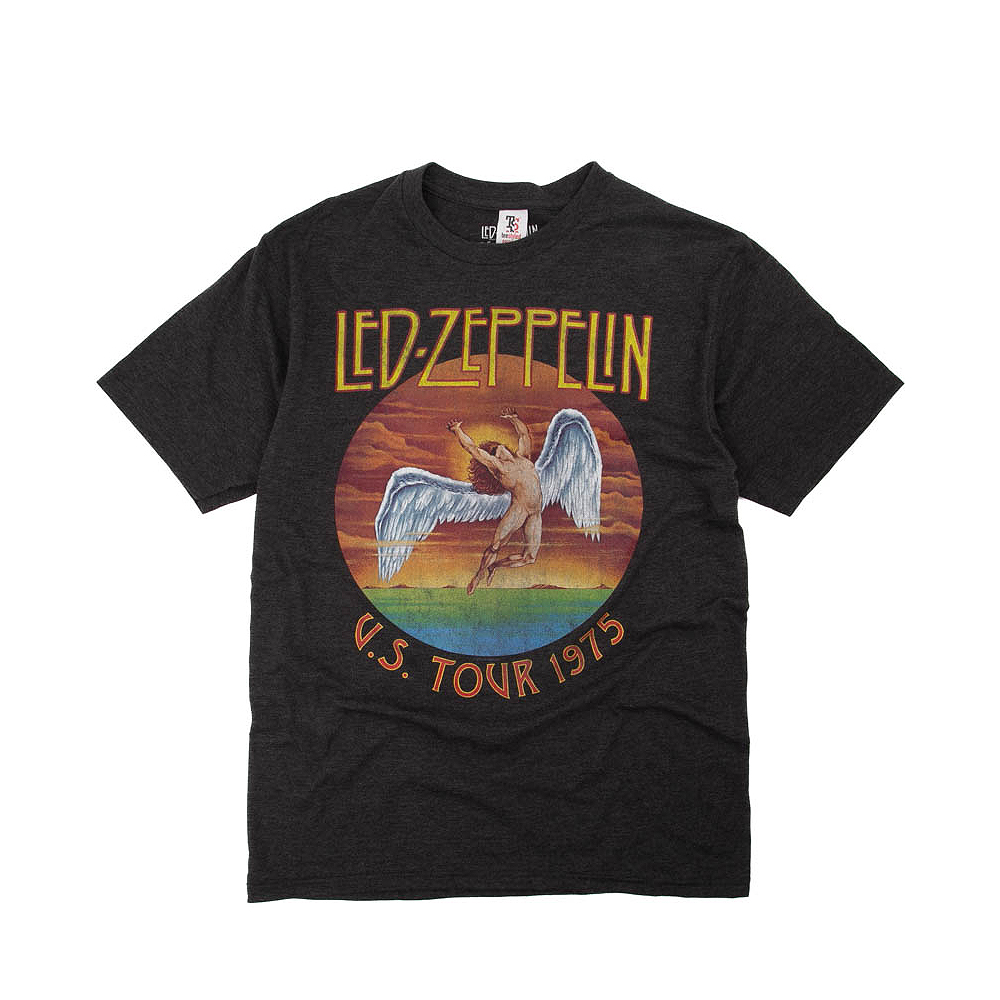 Led Zeppelin U.S. Tour 1975 Tee - Charcoal Heather | Journeys