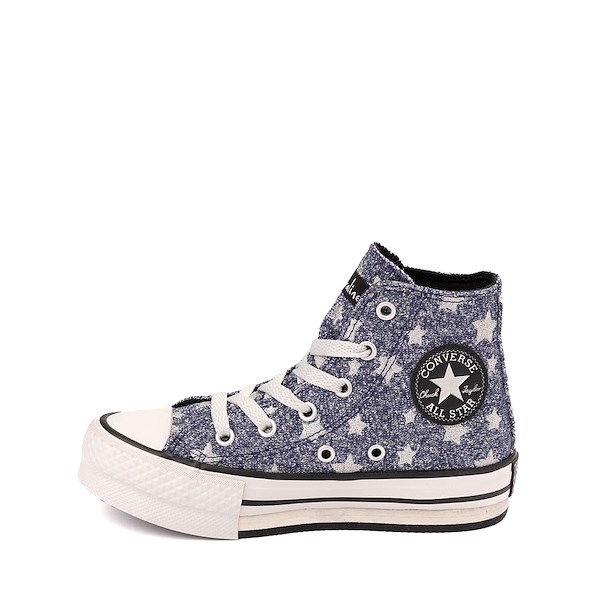 Converse brillantini blu best sale