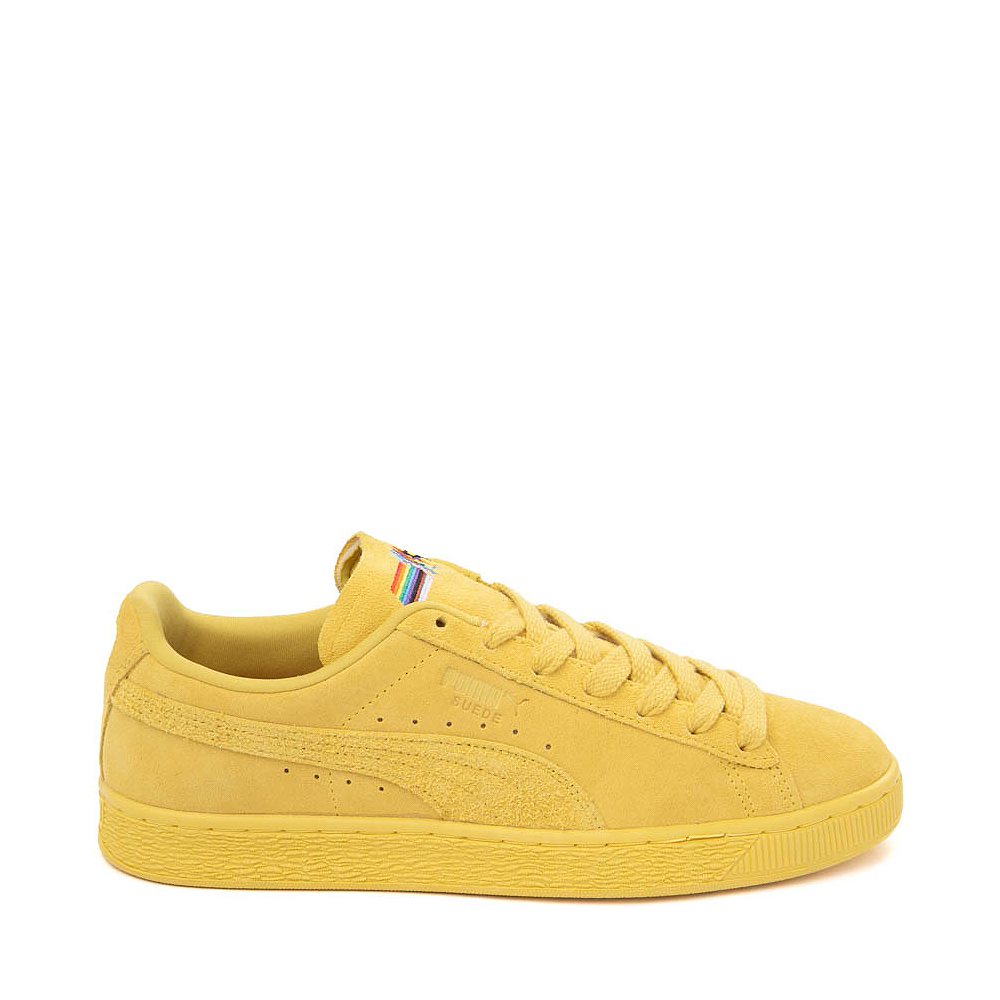 PUMA Suede Love Marathon Athletic Shoe Court Yellow Journeys