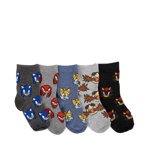 Sonic the Hedgehog&trade Crew Socks 5 Pack - Toddler - Multicolor