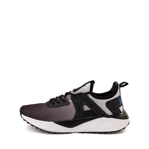 alternate view PUMA Pacer 23 Mesh Fade Athletic Shoe - Big Kid - PUMA Black / Feather Gray / PUMA Team RoyalALT1