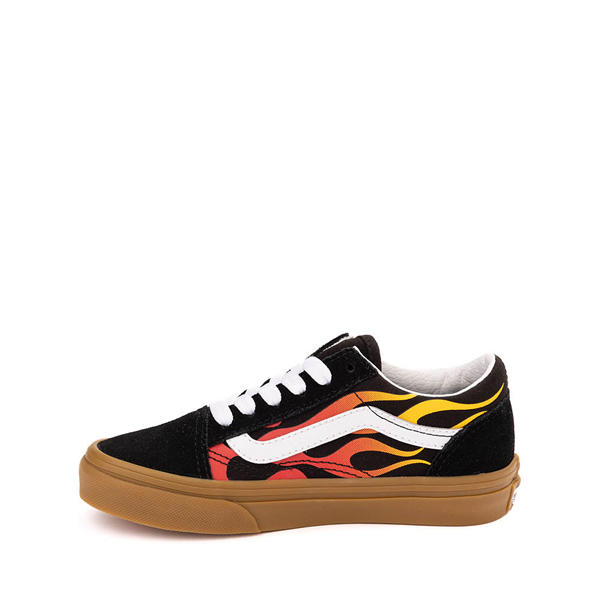 Vans Old Skool Skate Shoe - Little Kid - Flame / Gum