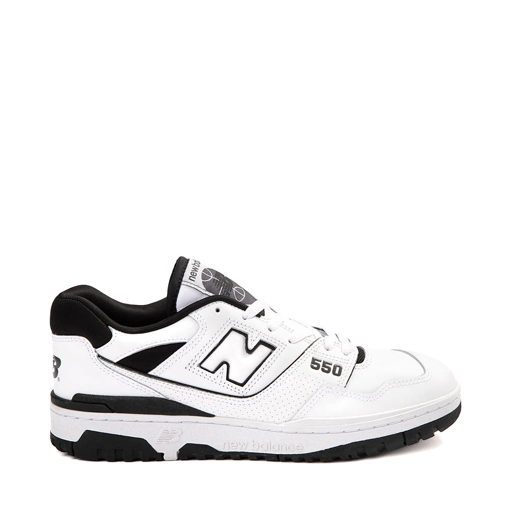 New Balance 550 Athletic Shoe White Black Journeys