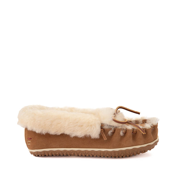 Womens Minnetonka Ultimate Sheepskin Slipper - Tan