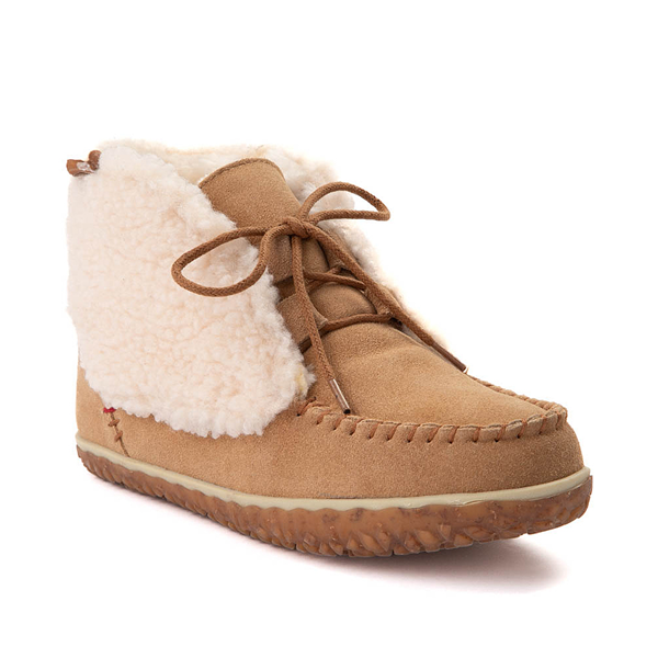 alternate view Womens Minnetonka Torrey Bootie - Cinnamon BerberALT5