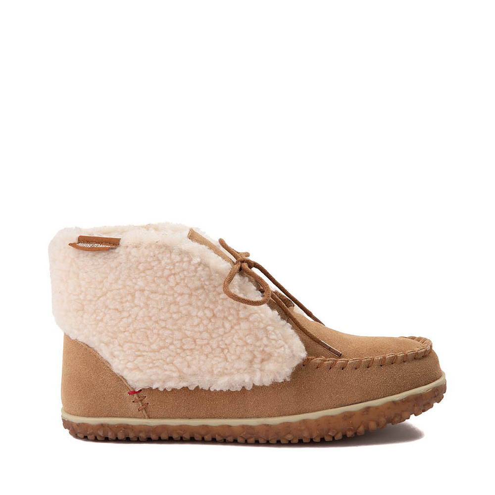 Womens Minnetonka Torrey Bootie - Cinnamon Berber