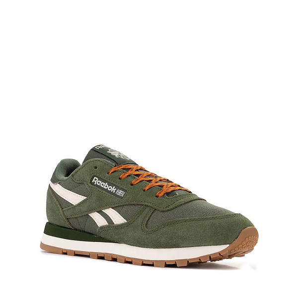 alternate view Reebok Classic Leather Athletic Shoe - Little Kid - Breakaway GreenALT5