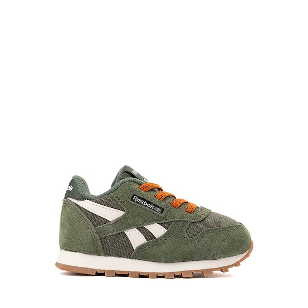 Reebok Classic Leather Athletic Shoe Baby Toddler Breakaway Green Size 7 in Stock and Ready to Ship