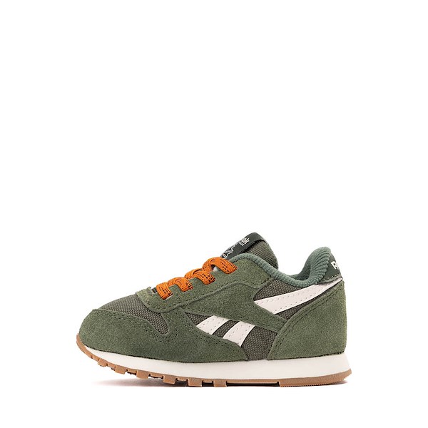 Reebok Classic Leather Athletic Shoe - Baby / Toddler - Breakaway Green