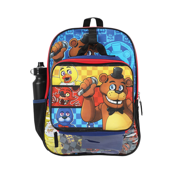 Five Nights At Freddy's Backpack Set - Multicolor