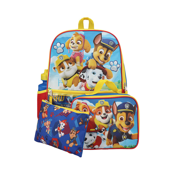 Paw Patrol Backpack Set - Multicolor