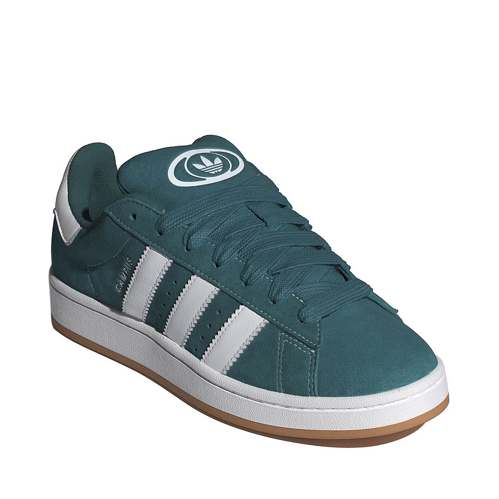 Mens adidas Campus '00s Athletic Shoe - Legacy Teal / White / Gum ...