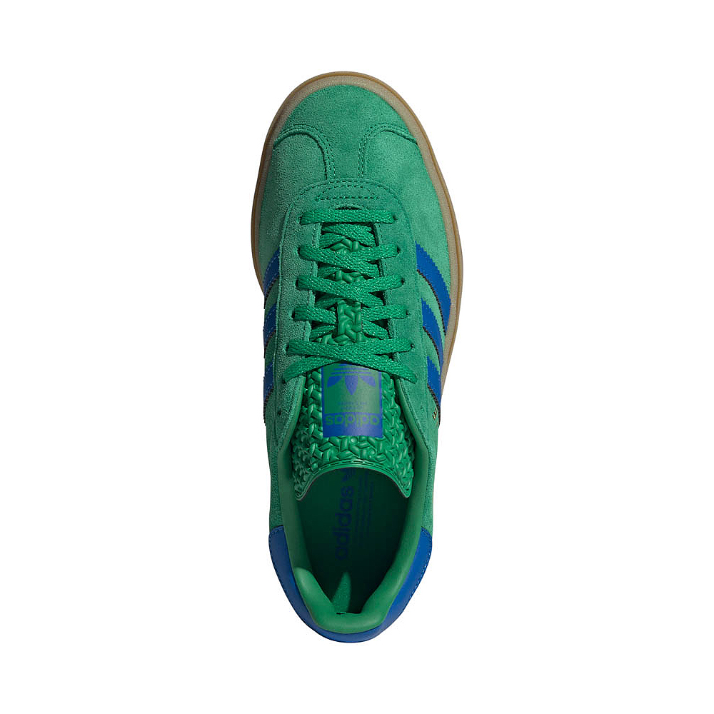 Womens adidas Gazelle Bold Athletic Shoe Green / Supplier Color