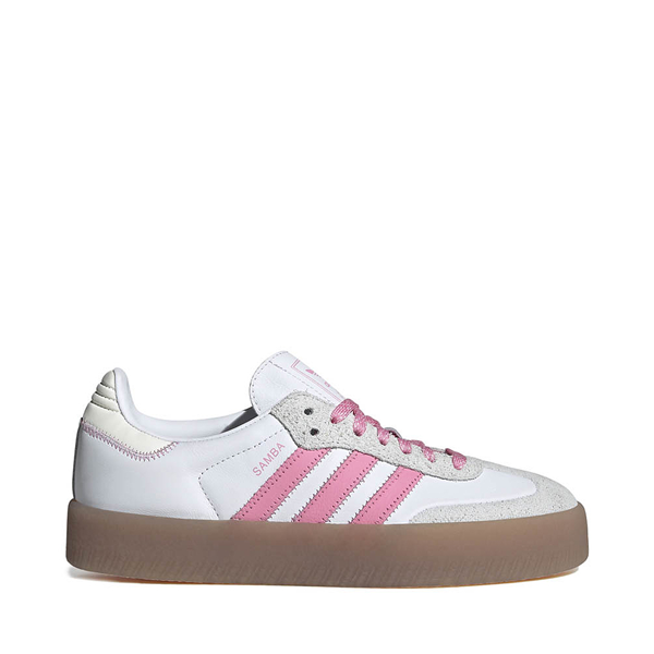 Womens adidas Sambae Athletic Shoe White Bliss Pink Off White