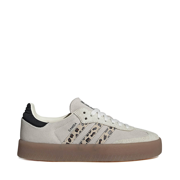 Womens adidas Sambae Athletic Shoe - Off White / Cream White / Core Black