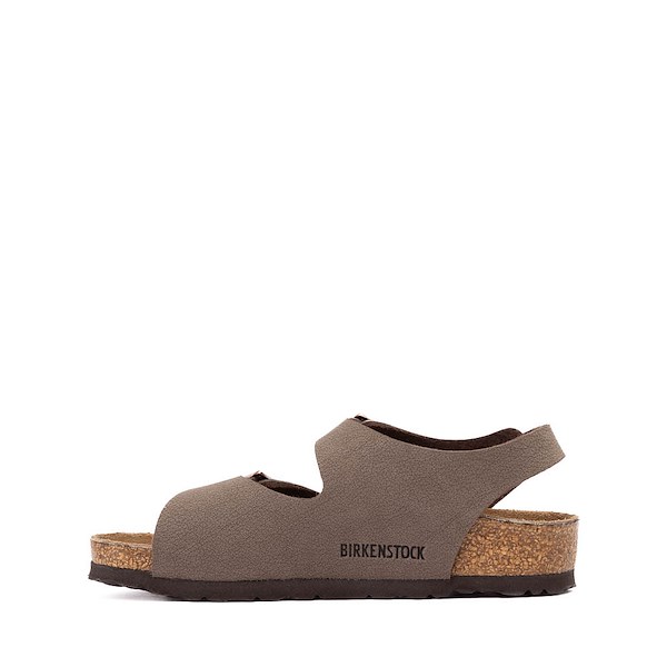 alternate view Birkenstock Roma Sandal - Big Kid - MochaALT1