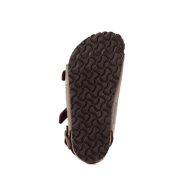 alternate view Birkenstock Roma Sandal - Big Kid - MochaALT3