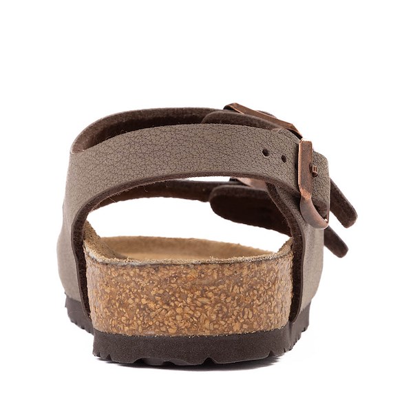 alternate view Birkenstock Roma Sandal - Big Kid - MochaALT4