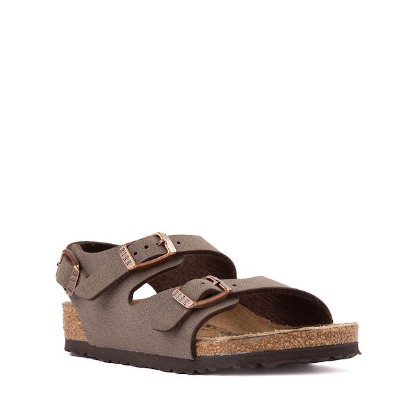 alternate view Birkenstock Roma Sandal - Big Kid - MochaALT5