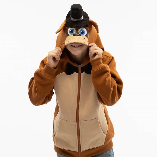 Five Nights at Freddy's Freddy Fazbear 3D Hoodie - Little Kid / Big Kid - Brown